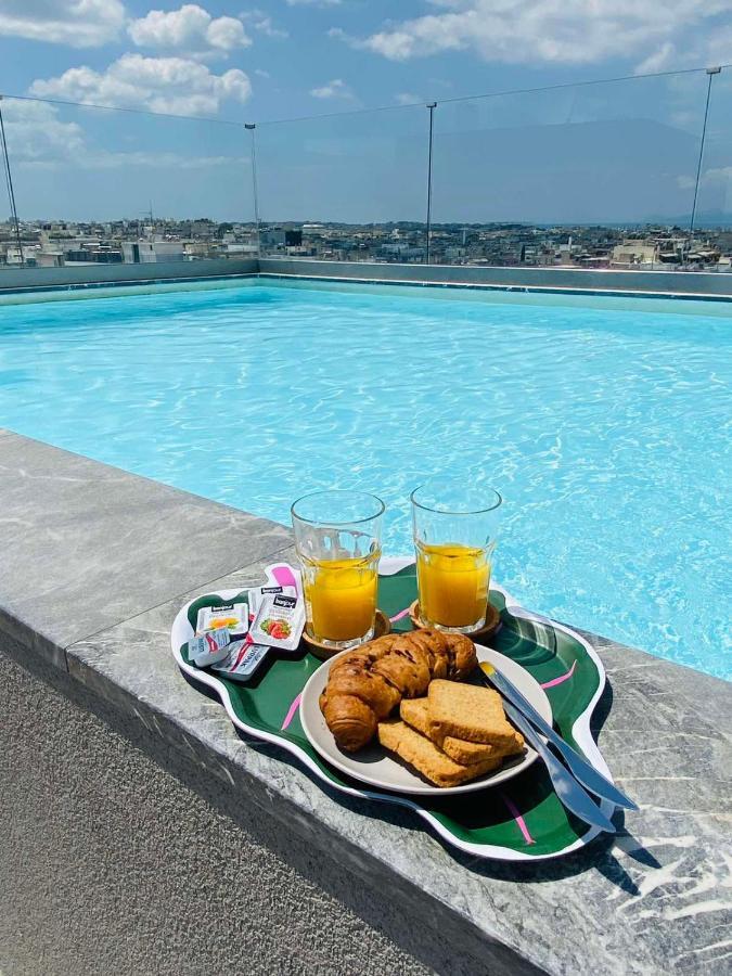 New 2Bd Aprt With Shared Rooftop Pool E2 アテネ エクステリア 写真