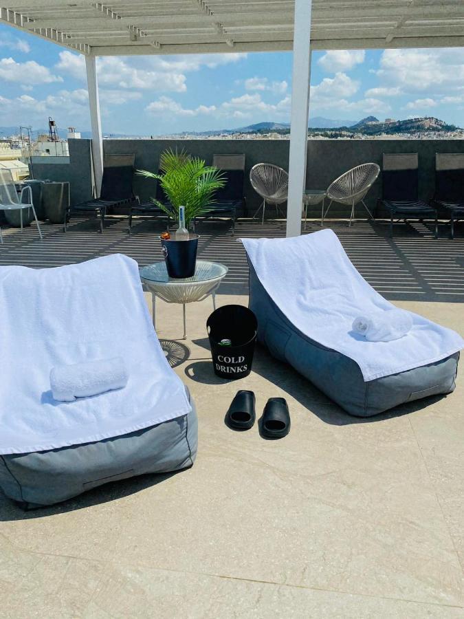 New 2Bd Aprt With Shared Rooftop Pool E2 アテネ エクステリア 写真